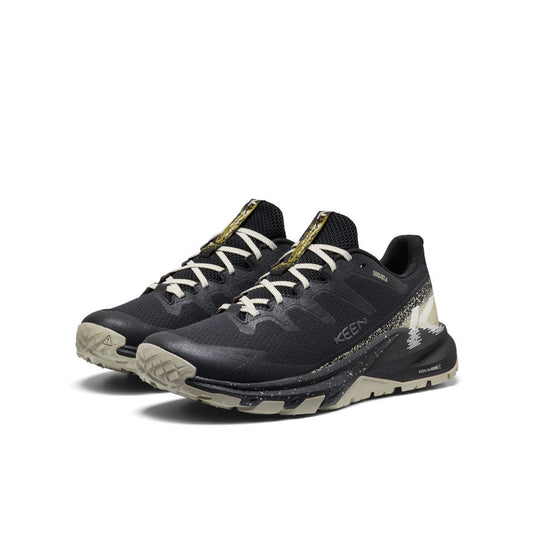 Men's Targhee Apex Wide Waterproof Hiking Shoe Black/Abbey Stone