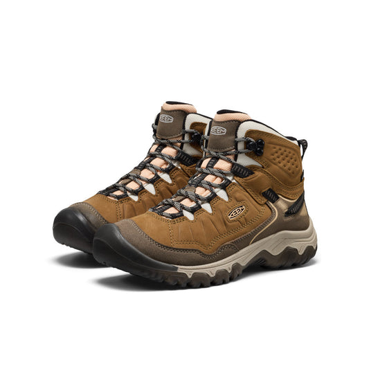 Women's Targhee IV Waterproof Hiking Boot Coyote/Peach Fuzz