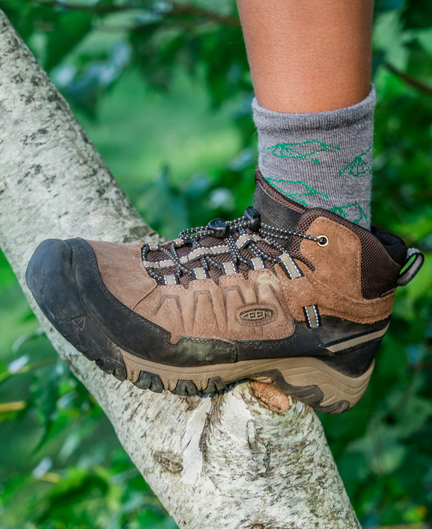 Little Kids' Targhee IV Waterproof Hiking Boot Bison/Brindle