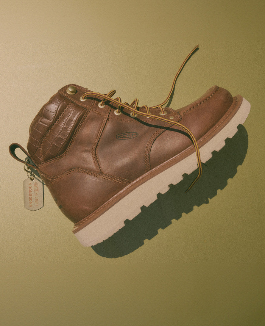 Men's Cincinnati 6" Boot (Soft Toe) x Noon Goons Leather Brown/Off White