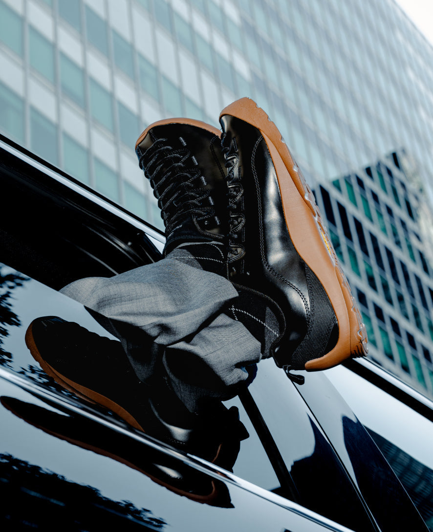 Men's Jasper Sneaker x Highsnobiety Black/Gum