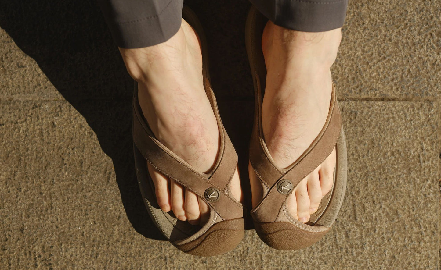 Men's Waimea Leather Flip-Flop Destination Pack