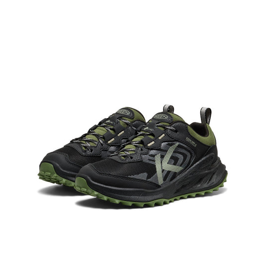 Big Kids' Zionic Waterproof Shoe Black/Bronze Green