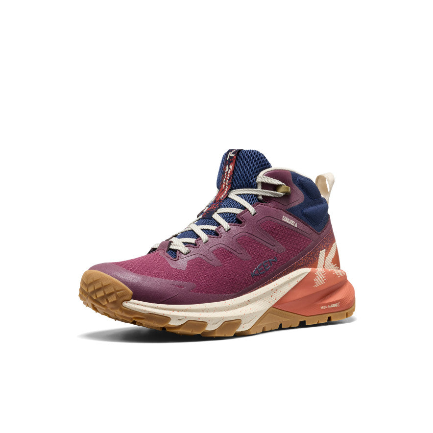 Women's Targhee Apex Waterproof Hiking Boot Fig/Burnt Brick
