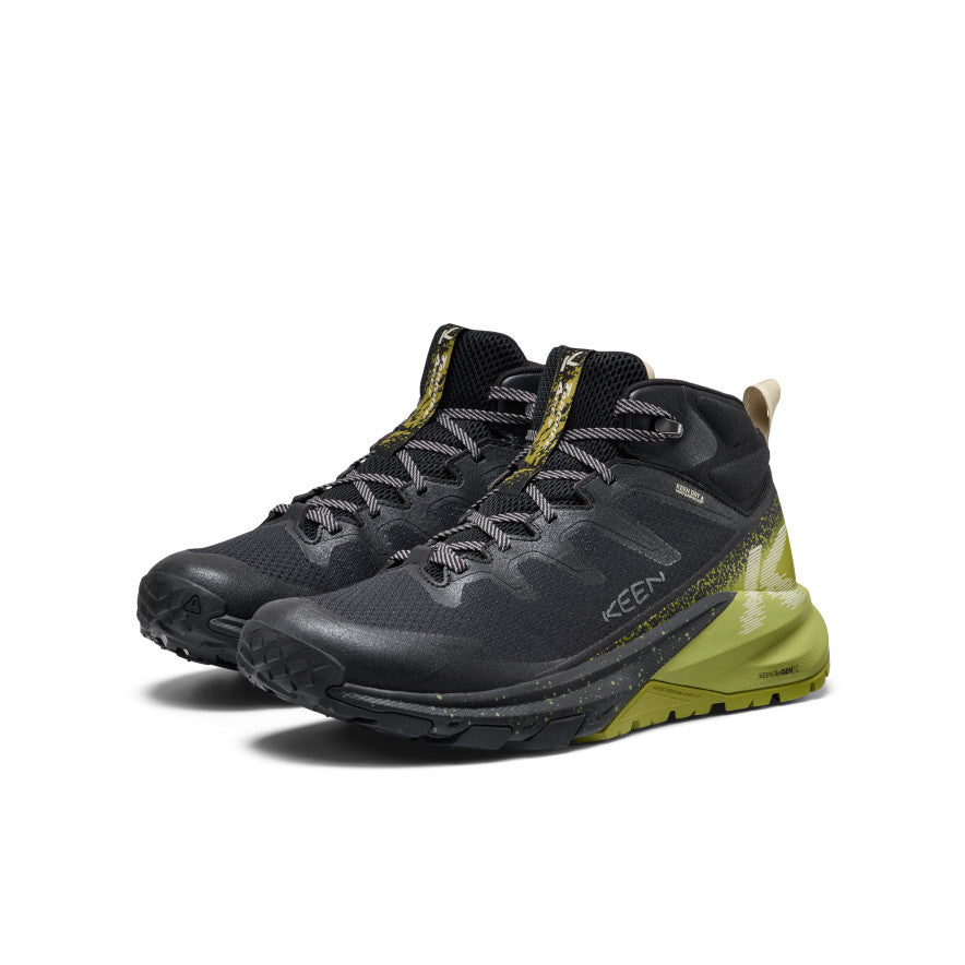 Men's Targhee Apex Waterproof Hiking Boot Black/Golden Cypress