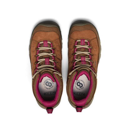 Women's Targhee IV Waterproof Hiking Boot Bison/Beaujolais
