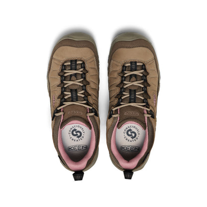 Women's Targhee IV Waterproof Hiking Shoe Brindle/Nostalgia Rose