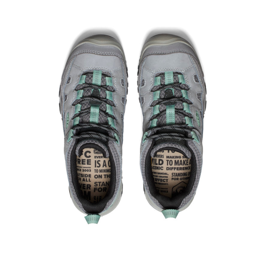 Women's Targhee IV Vented Hiking Shoe Alloy/Granite Green