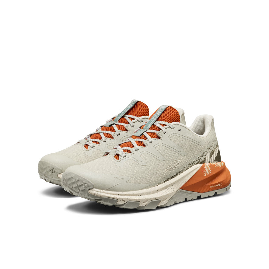Men's Targhee Apex Waterproof Hiking Shoe Abbey Stone/Gold Flame