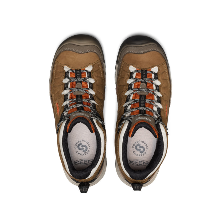 Men's Targhee IV Waterproof Hiking Boot Coyote/Gold Flame