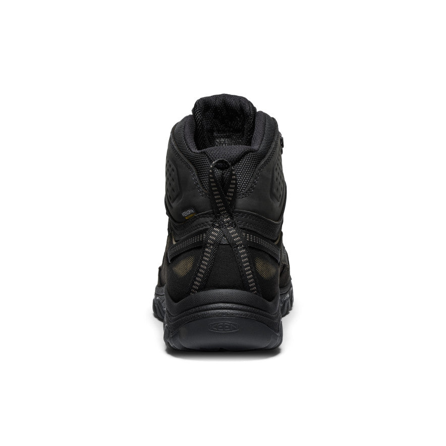 Men's Targhee IV Wide Waterproof Hiking Boot Triple Black