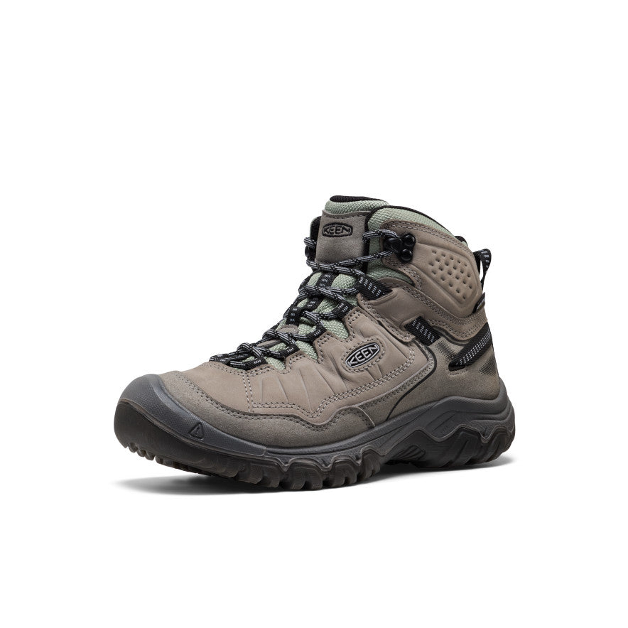 Women's Targhee IV Waterproof Hiking Boot Steel Grey/Lily Pad