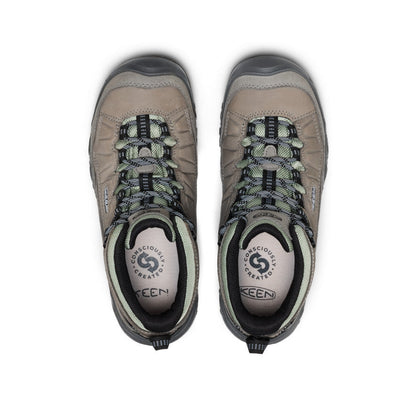 Women's Targhee IV Waterproof Hiking Boot Steel Grey/Lily Pad