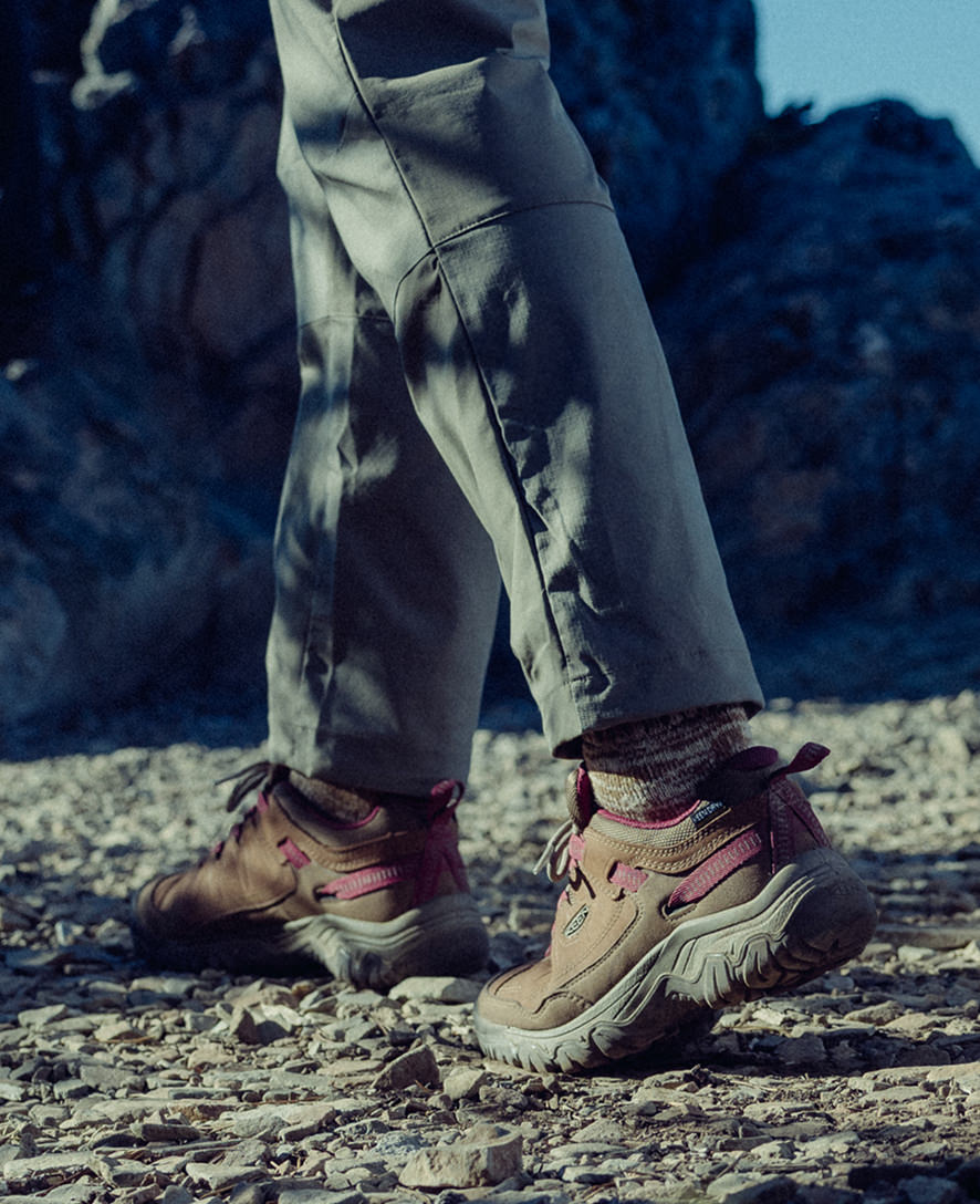 Women's Targhee IV Waterproof Hiking Shoe Abbey Stone/Lily Pad