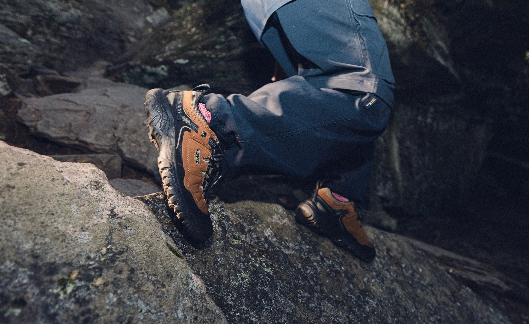 Men's Targhee IV Waterproof Hiking Shoe Sea Turtle/Roasted Pecan