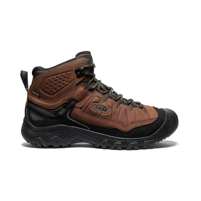 Men's Targhee IV Wide Waterproof Hiking Boot Bison/Black