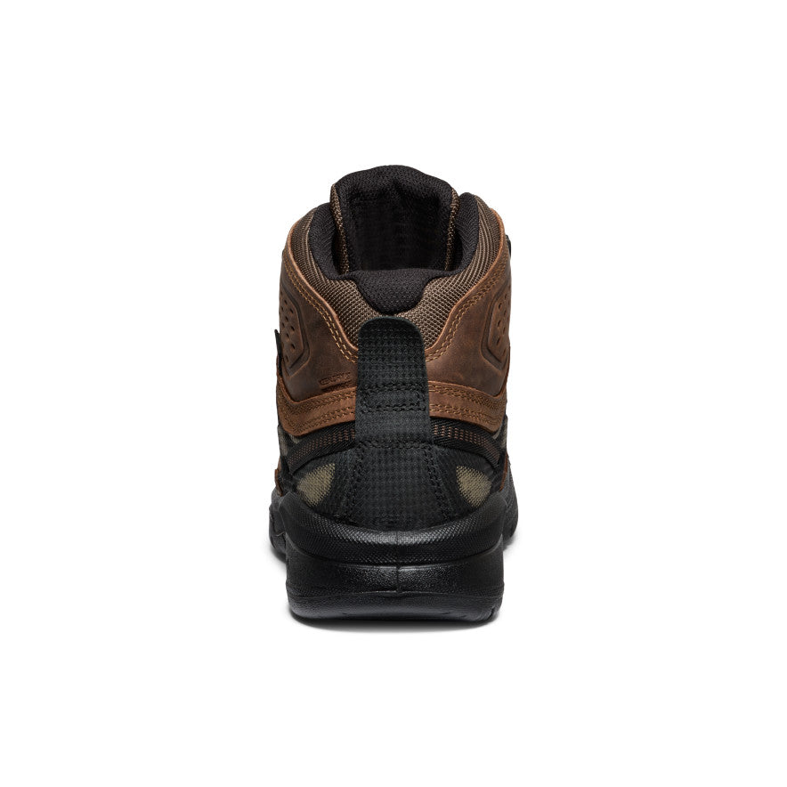 Men's Targhee IV Waterproof Work Boot (Carbon Toe) Dark Earth/Black