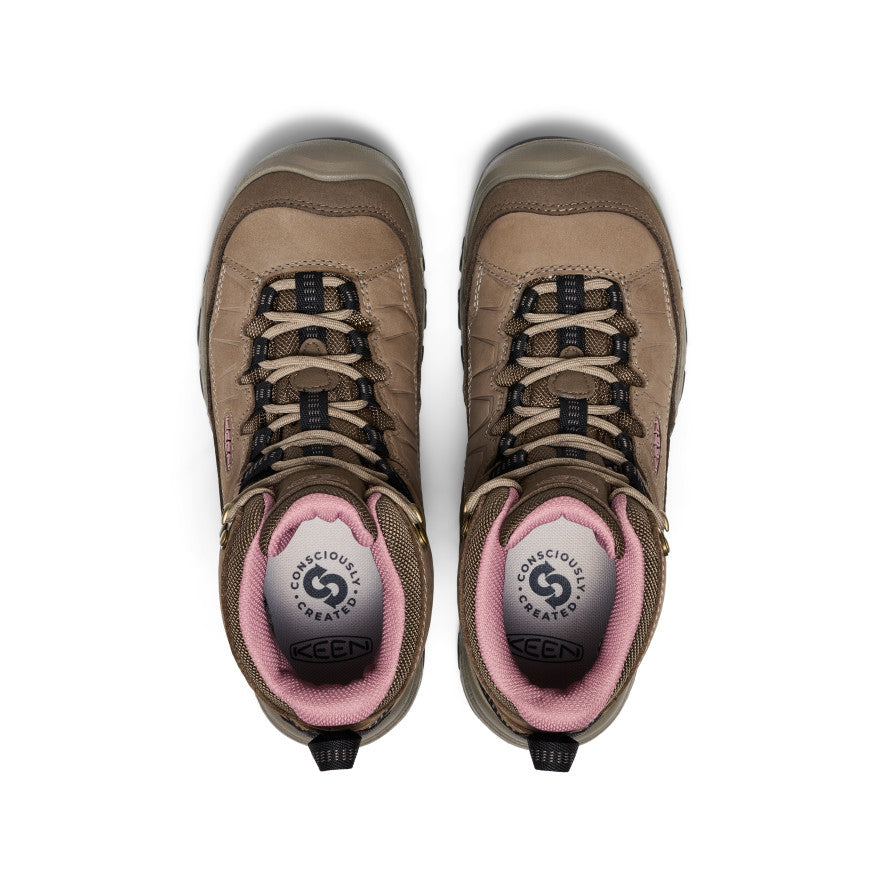 Women's Targhee IV Waterproof Hiking Boot Brindle/Nostalgia Rose