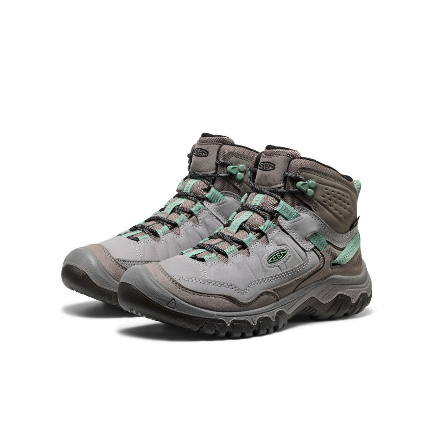 Women's Targhee IV Waterproof Hiking Boot Alloy/Granite Green