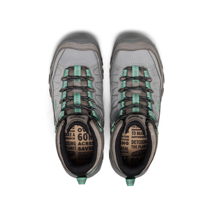 Women's Targhee IV Waterproof Hiking Boot Alloy/Granite Green