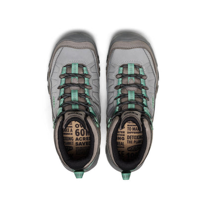 Women's Targhee IV Waterproof Hiking Boot Alloy/Granite Green