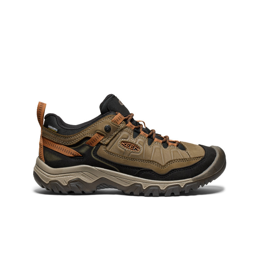 Men's Targhee IV Wide Waterproof Hiking Shoe Sea Turtle/Roasted Pecan