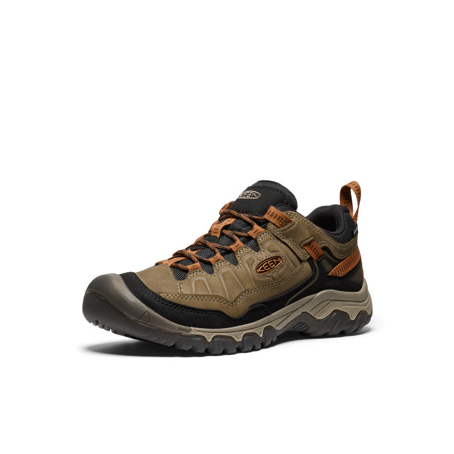 Men's Targhee IV Wide Waterproof Hiking Shoe Sea Turtle/Roasted Pecan