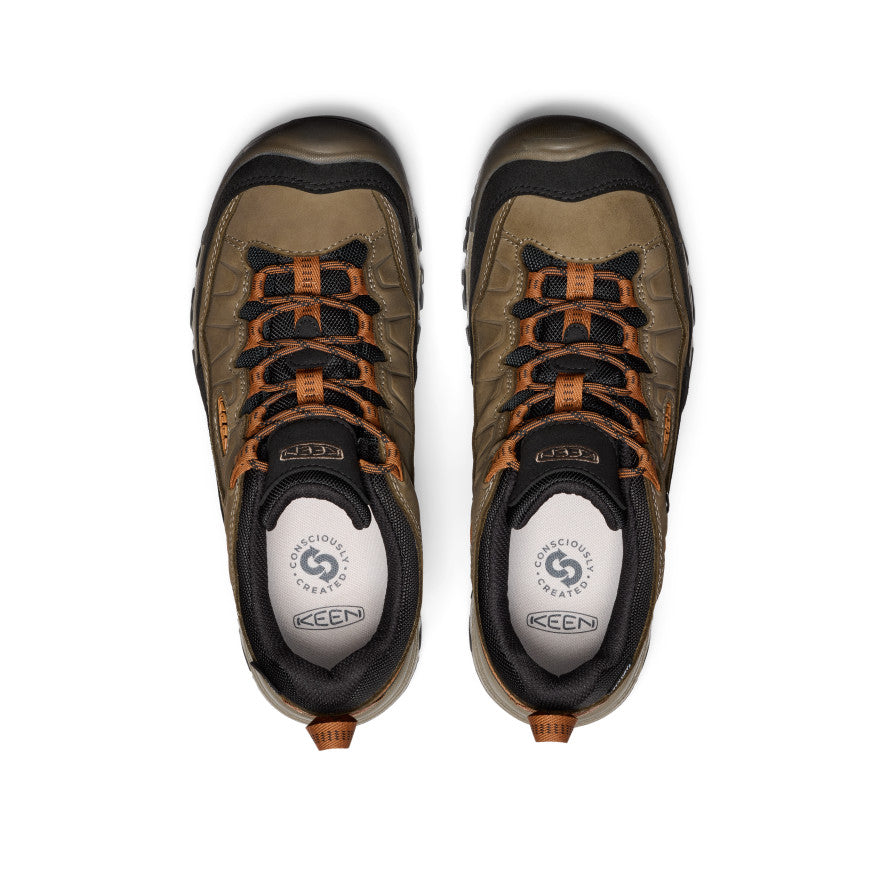 Men's Targhee IV Wide Waterproof Hiking Shoe Sea Turtle/Roasted Pecan