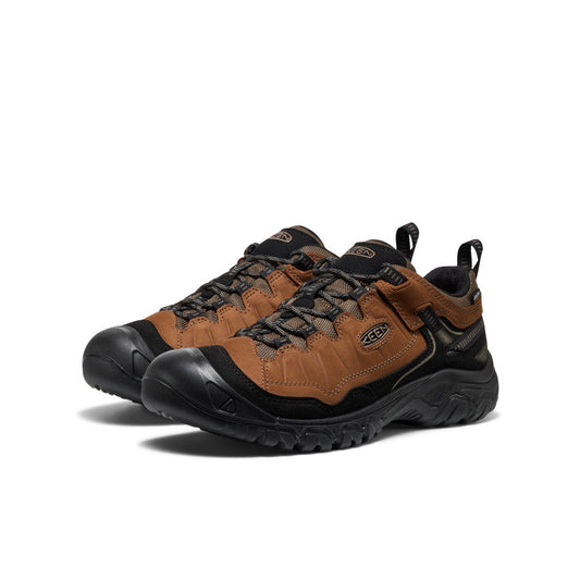 Men's Targhee IV Wide Waterproof Hiking Shoe Bison/Black