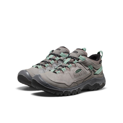 Women's Targhee IV Waterproof Hiking Shoe Alloy/Granite Green