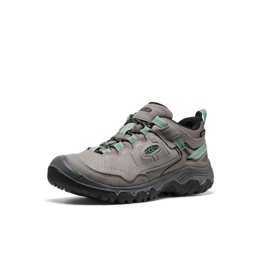 Women's Targhee IV Waterproof Hiking Shoe Alloy/Granite Green