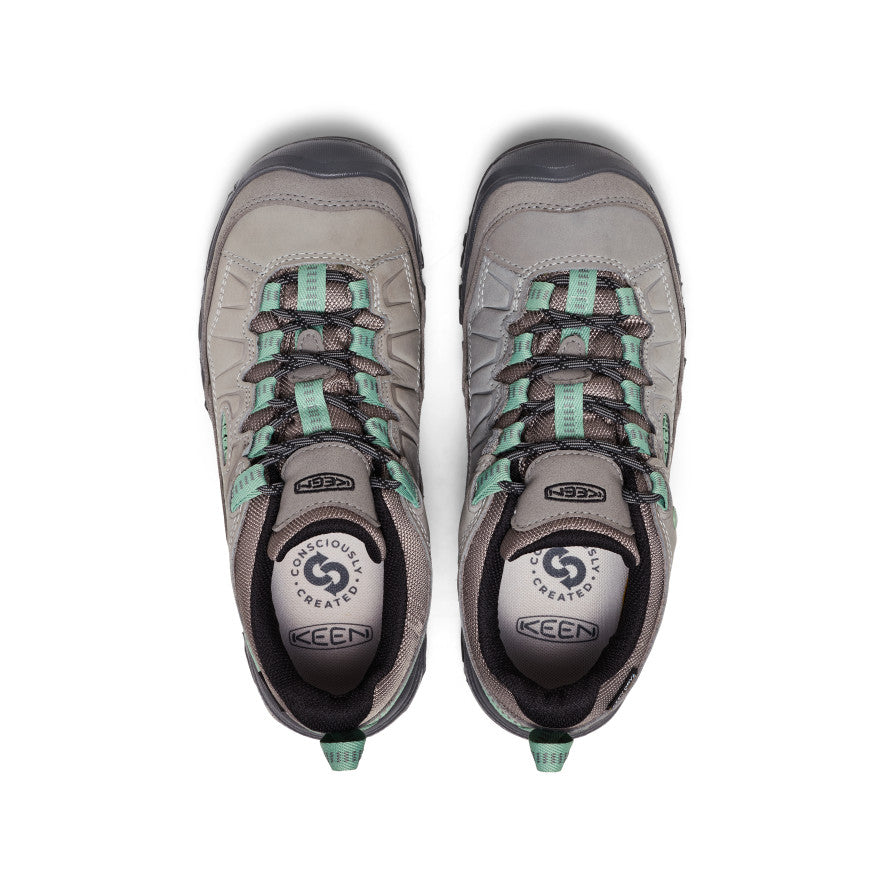Women's Targhee IV Waterproof Hiking Shoe Alloy/Granite Green
