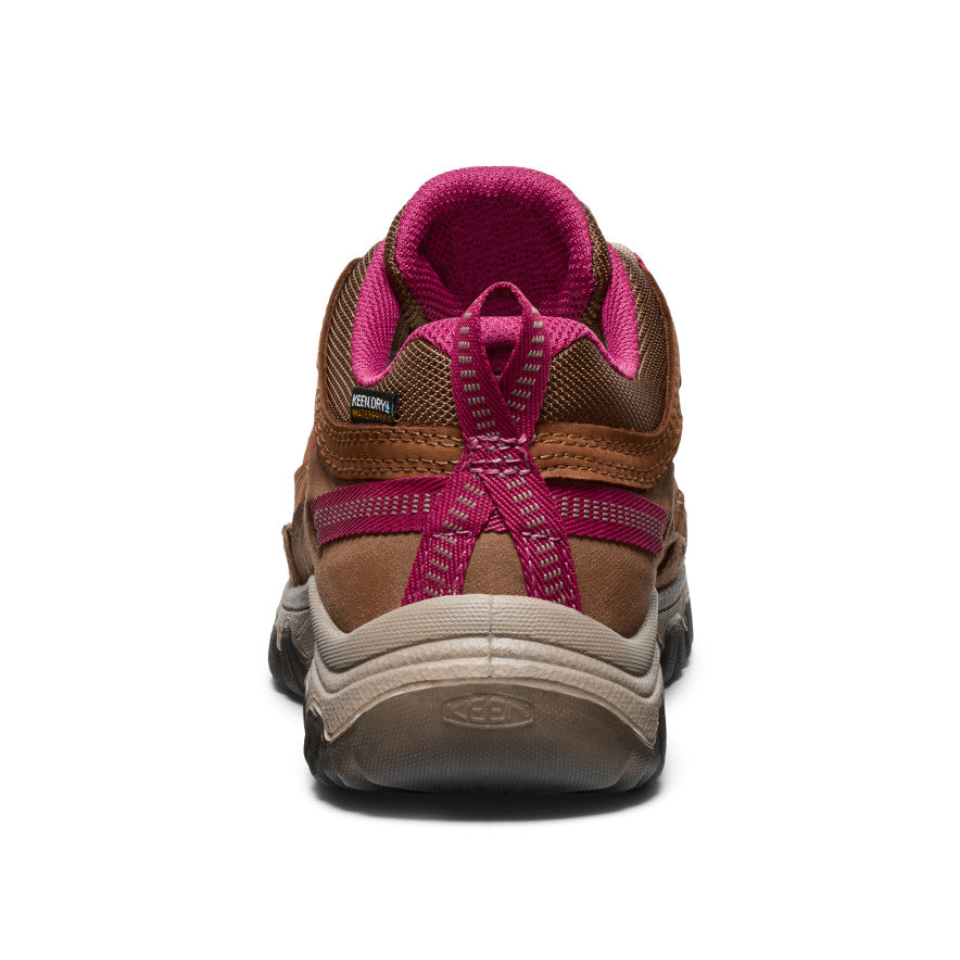 Women's Targhee IV Waterproof Hiking Shoe Bison/Beaujolais