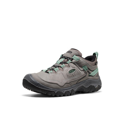 Women's Targhee IV Wide Waterproof Hiking Shoe Alloy/Granite Green