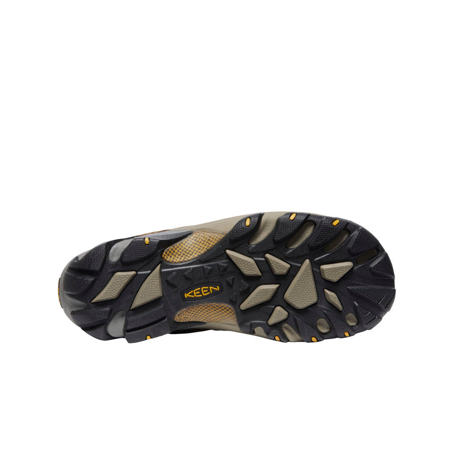 Men's Targhee II Waterproof Wide Cascade Brown/Golden Yellow