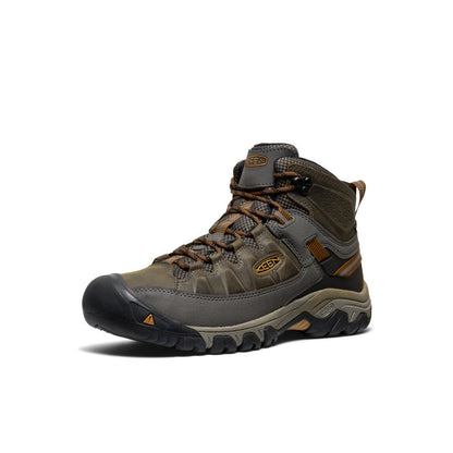 Men's Targhee III Waterproof Mid Wide Black Olive/Golden Brown