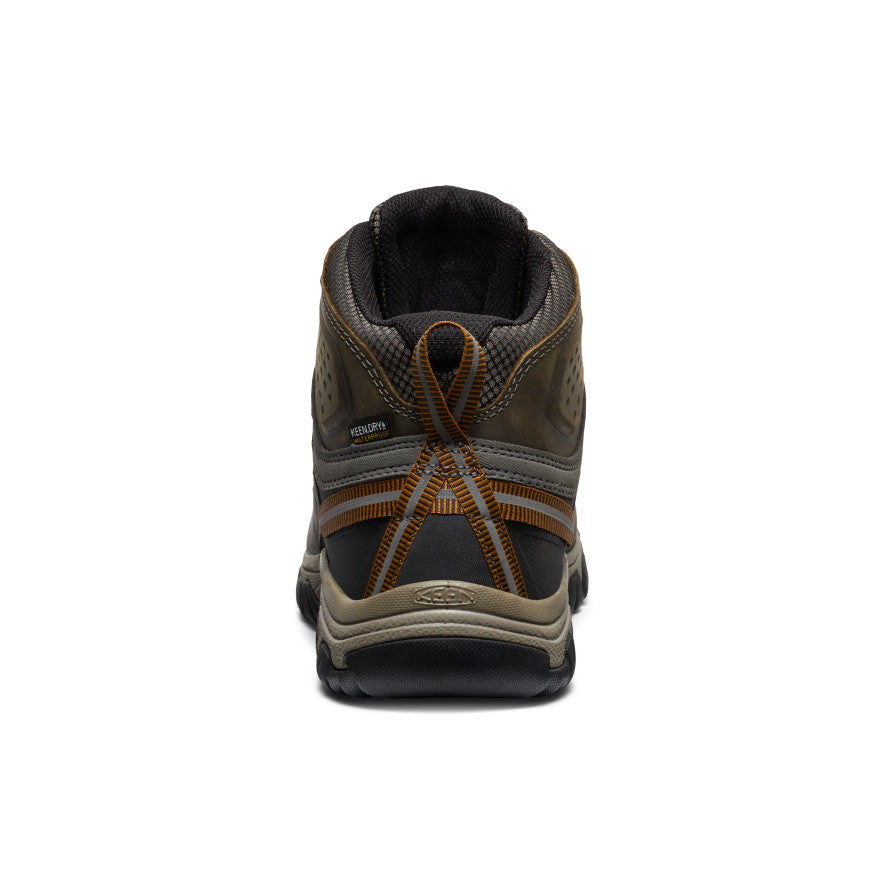 Men's Targhee III Waterproof Mid Wide Black Olive/Golden Brown