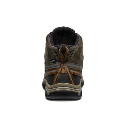Men's Targhee III Waterproof Mid Wide Black Olive/Golden Brown