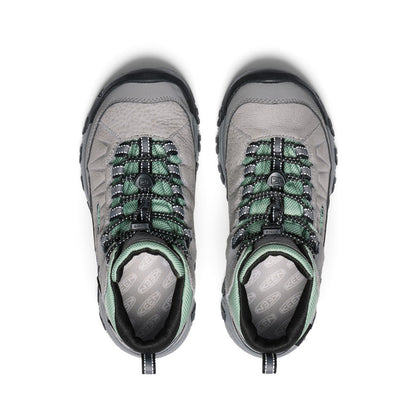 Big Kids' Targhee IV Waterproof Hiking Boot Alloy/Granite Green