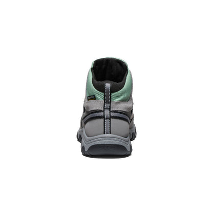 Big Kids' Targhee IV Waterproof Hiking Boot Alloy/Granite Green