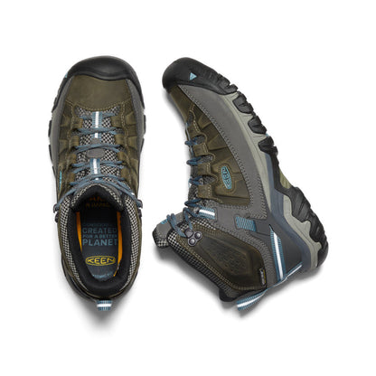 Women's Targhee III Waterproof Mid Magnet/Atlantic Blue