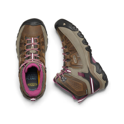 Women's Targhee III Waterproof Mid Weiss/Boysenberry