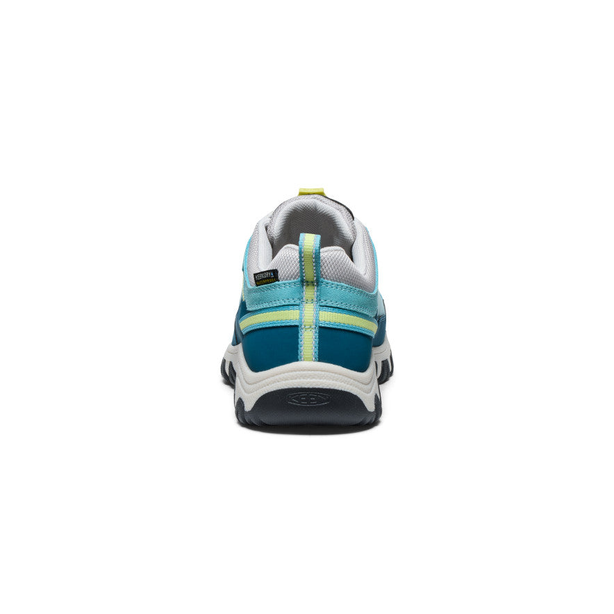 Big Kids' Targhee IV Waterproof Hiking Shoe Reef Waters/Daiquiri Green