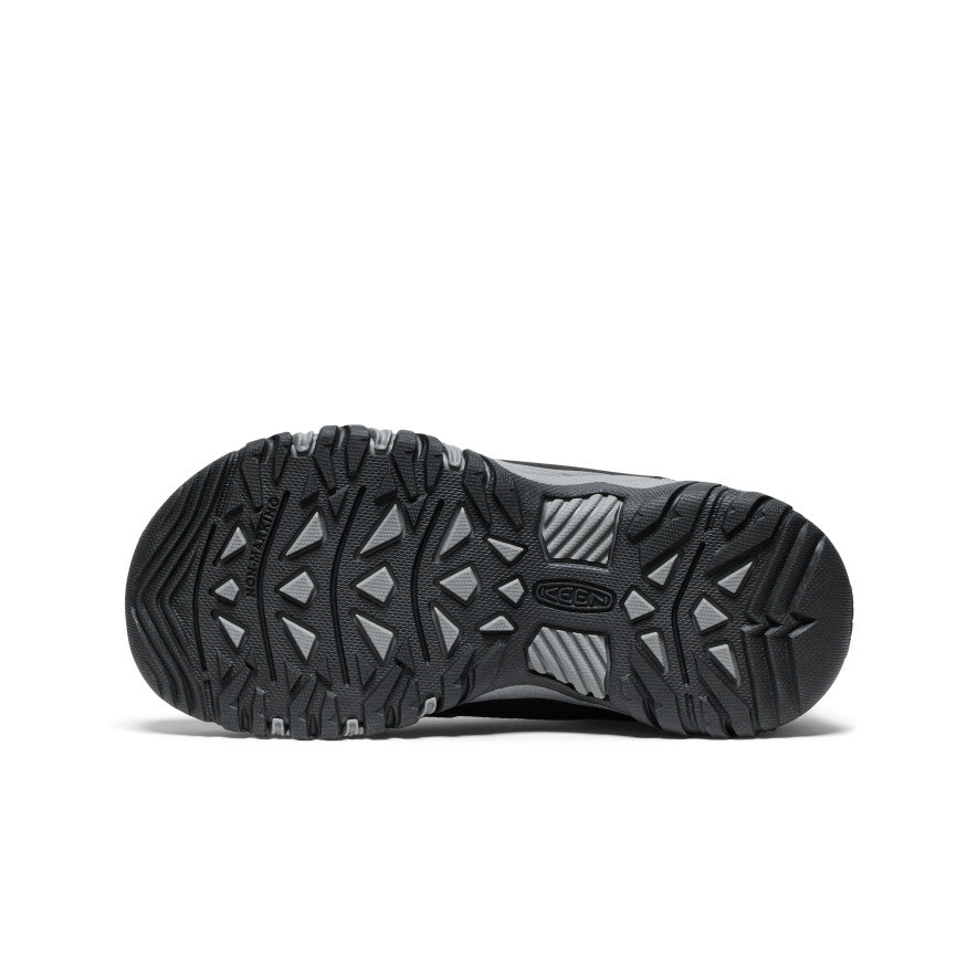 Big Kids' Targhee IV Waterproof Hiking Shoe Black/Steel Grey