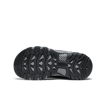 Big Kids' Targhee IV Waterproof Hiking Shoe Black/Steel Grey