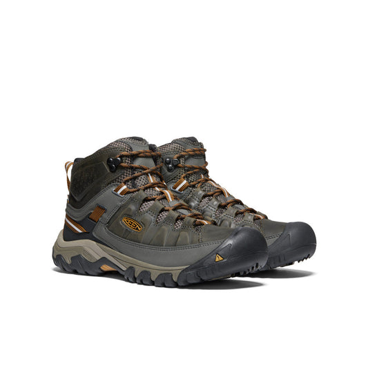 Men's Targhee III Waterproof Mid Black Olive/Golden Brown