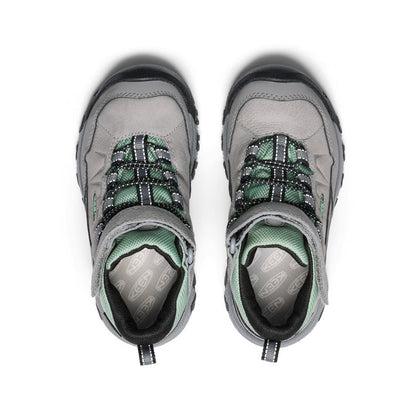 Little Kids' Targhee IV Waterproof Hiking Boot Alloy/Granite Green