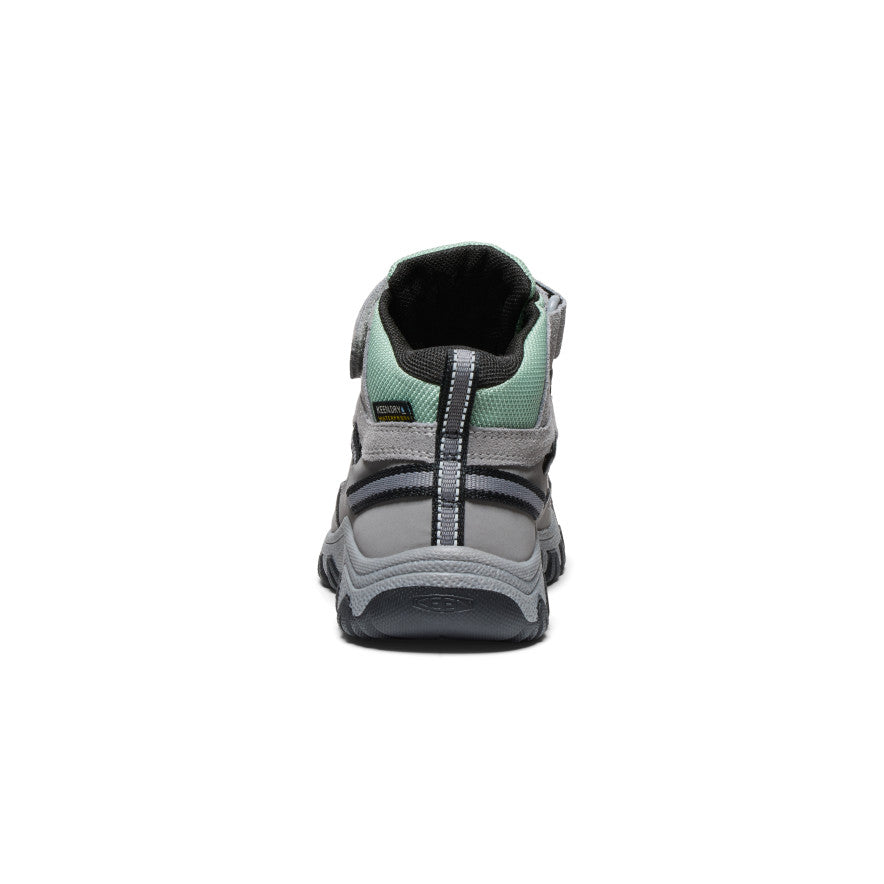 Little Kids' Targhee IV Waterproof Hiking Boot Alloy/Granite Green