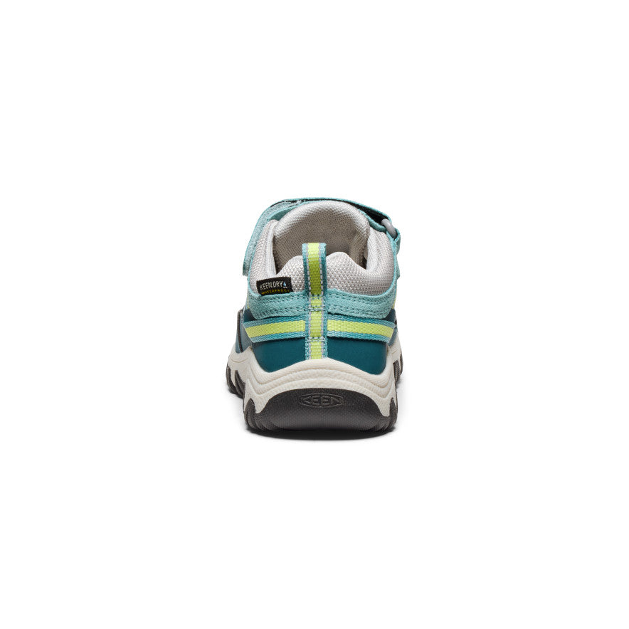 Little Kids' Targhee IV Waterproof Hiking Shoe Reef Waters/Daiquiri Green