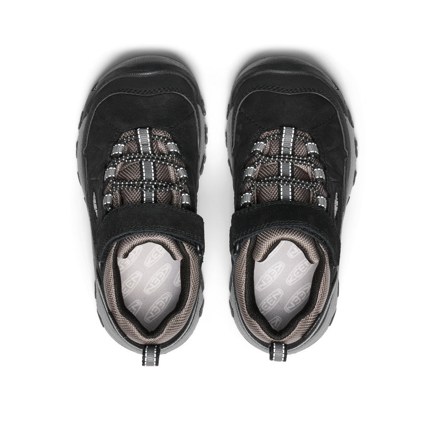 Little Kids' Targhee IV Waterproof Hiking Shoe Black/Steel Grey